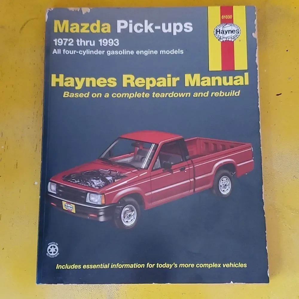 Haynes Mazda Pick-ups 1972 - 1993 repair manual